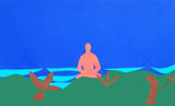 Holger Schulten - Collage "Meditation"