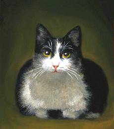 Holger Schulten - Ölbild "Kater"