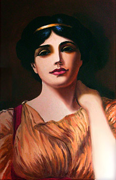 Holger Schulten - Ölbild "Nerissa"