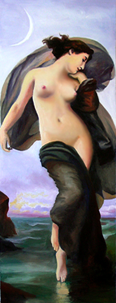 Holger Schulten - Ölbild "Dämmerung"